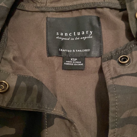 Sanctuary lightweight camouflage jacket in XSP; Never worn - Picture 2 of 2